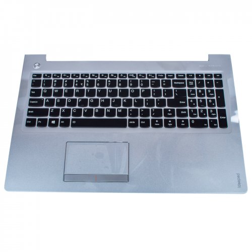 Palmrest klawiatura touchpad Lenovo IdeaPad 510 15 srebrny