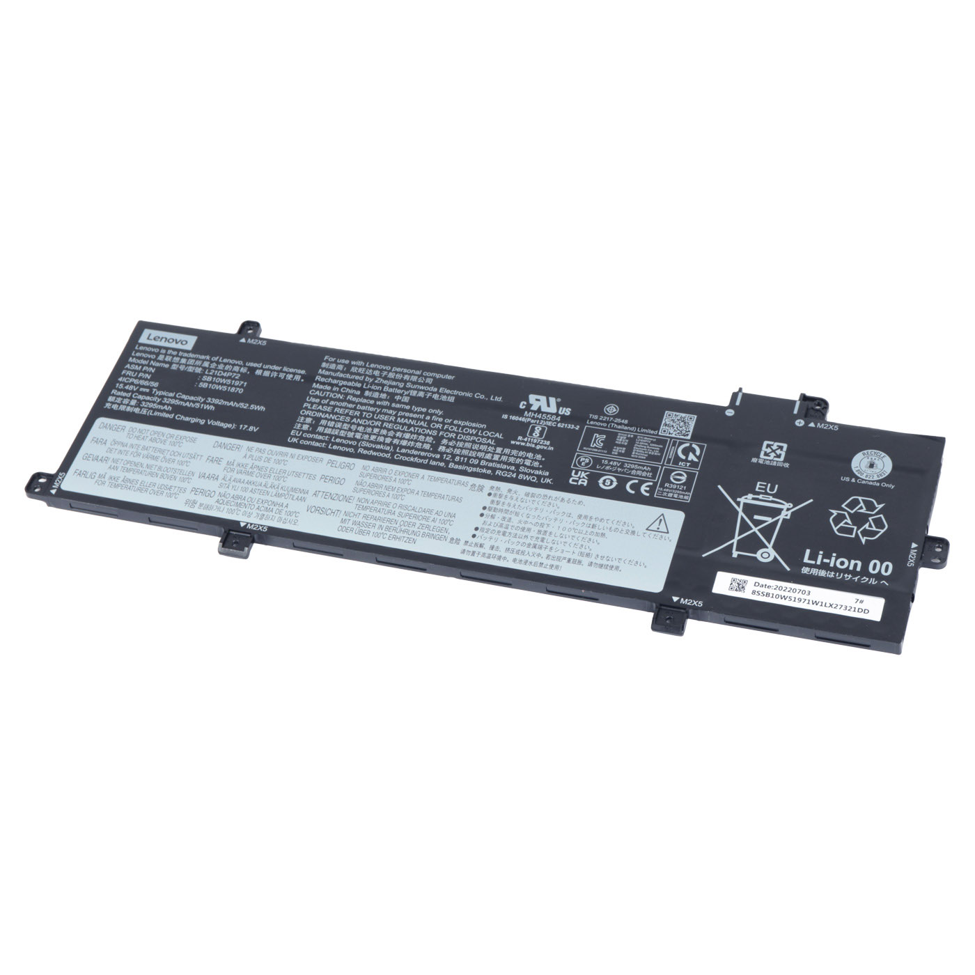 Bateria aku Lenovo ThinkPad T16 P16s 1 2 gen