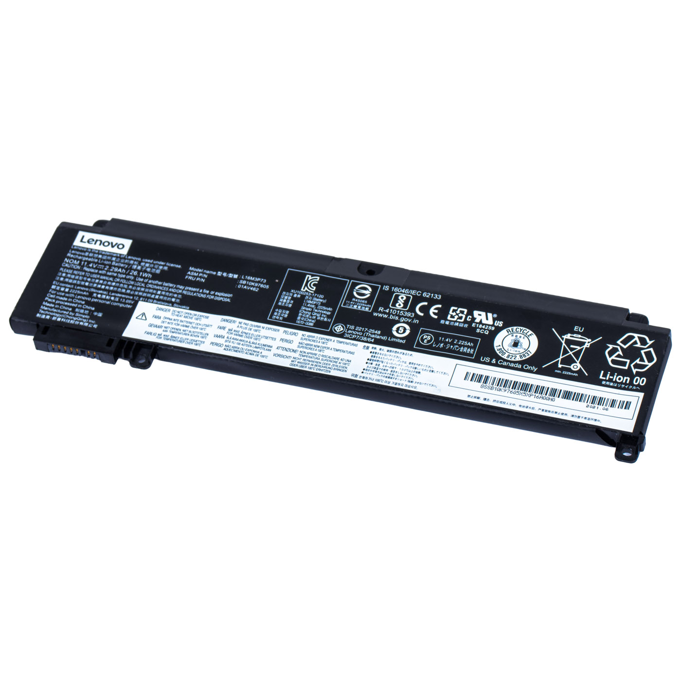Bateria Lenovo ThinkPad T460s T470s 01AV462