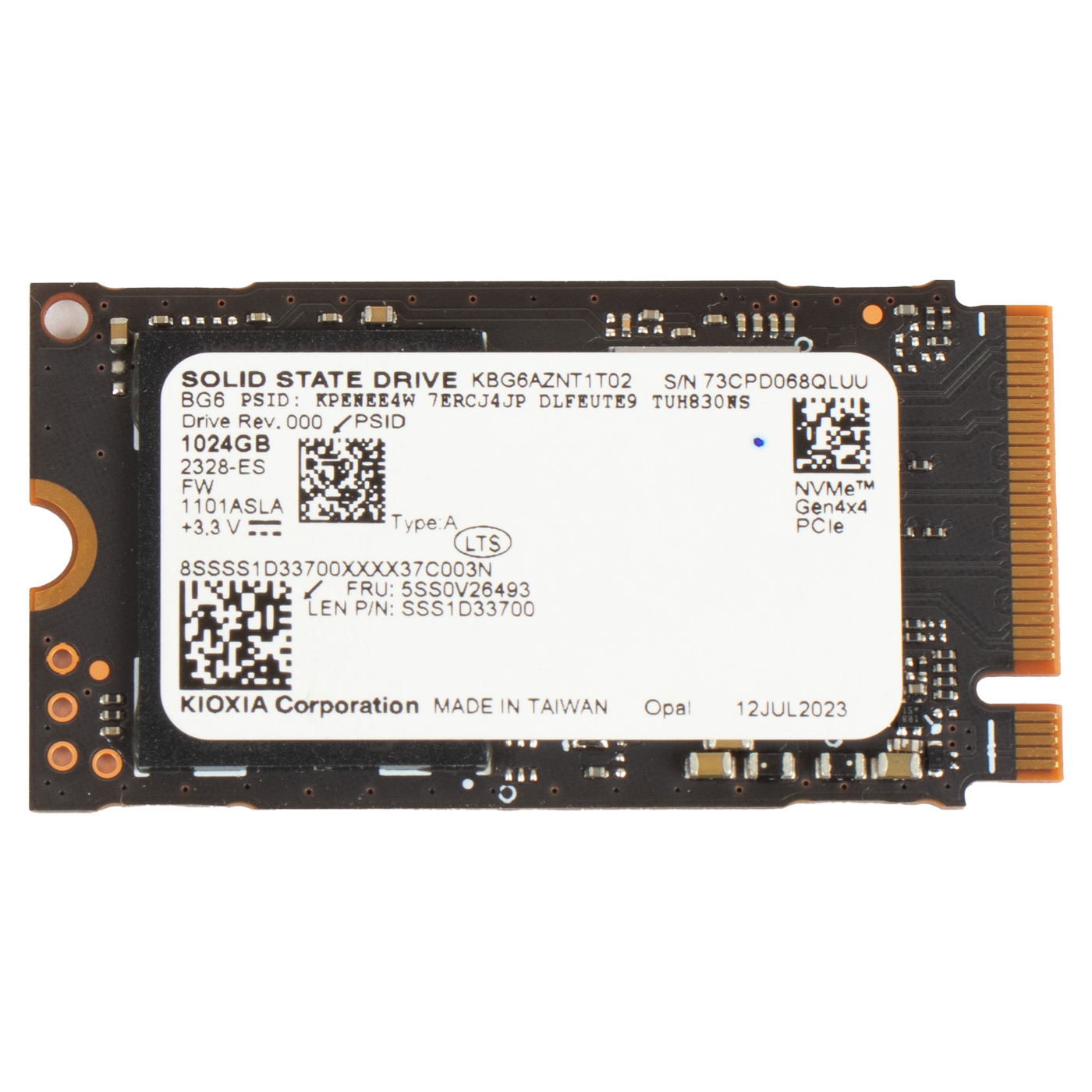 Dysk twardy M.2 1TB KIOXIA PCIe 4.0 NVMe 1.4