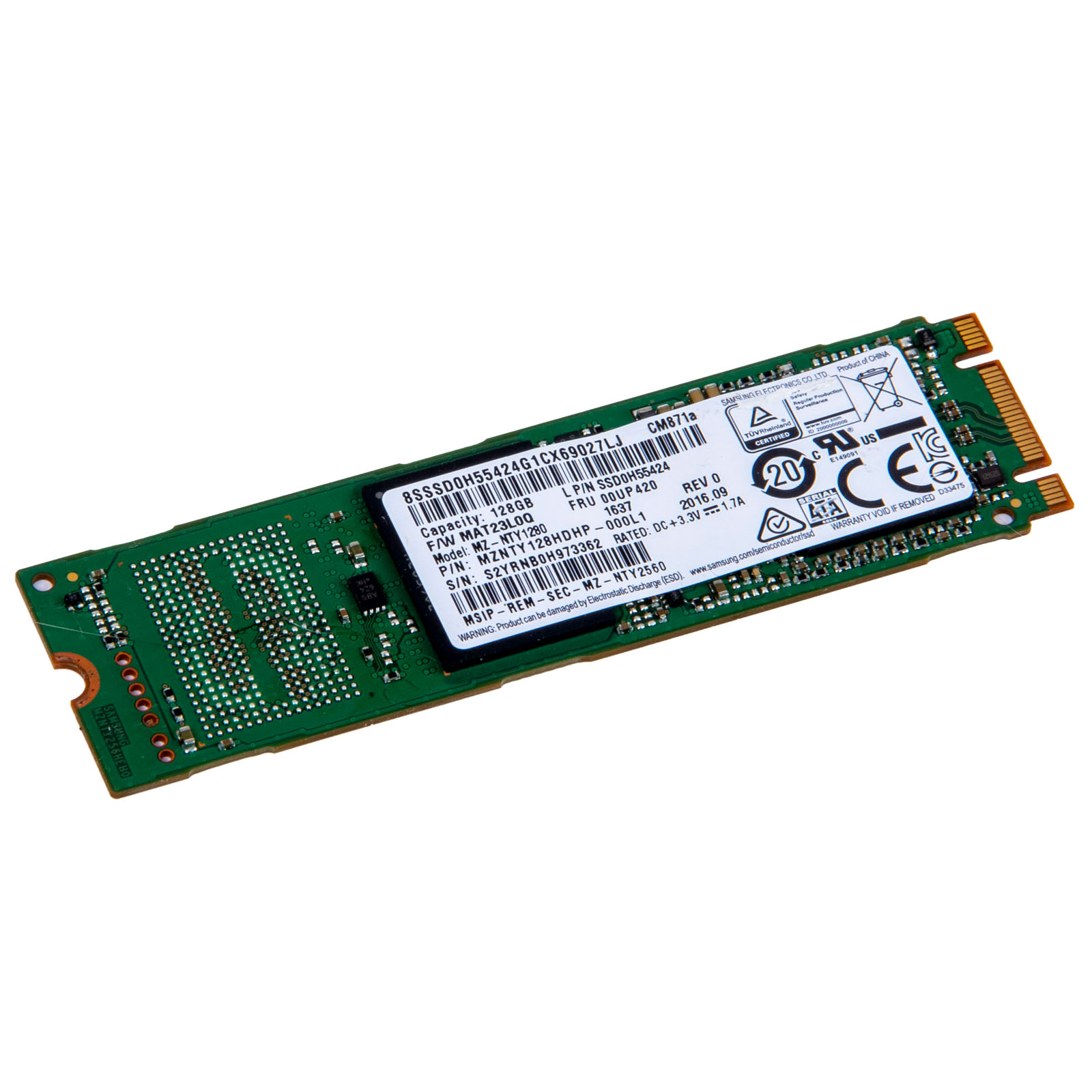 Dysk twardy Samsung 128 GB SATA III SSD M.2 2280