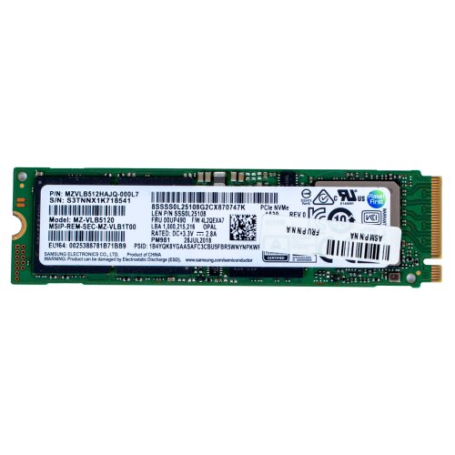 Dysk twardy Samsung 512 GB PCIe NVMe M2 2280