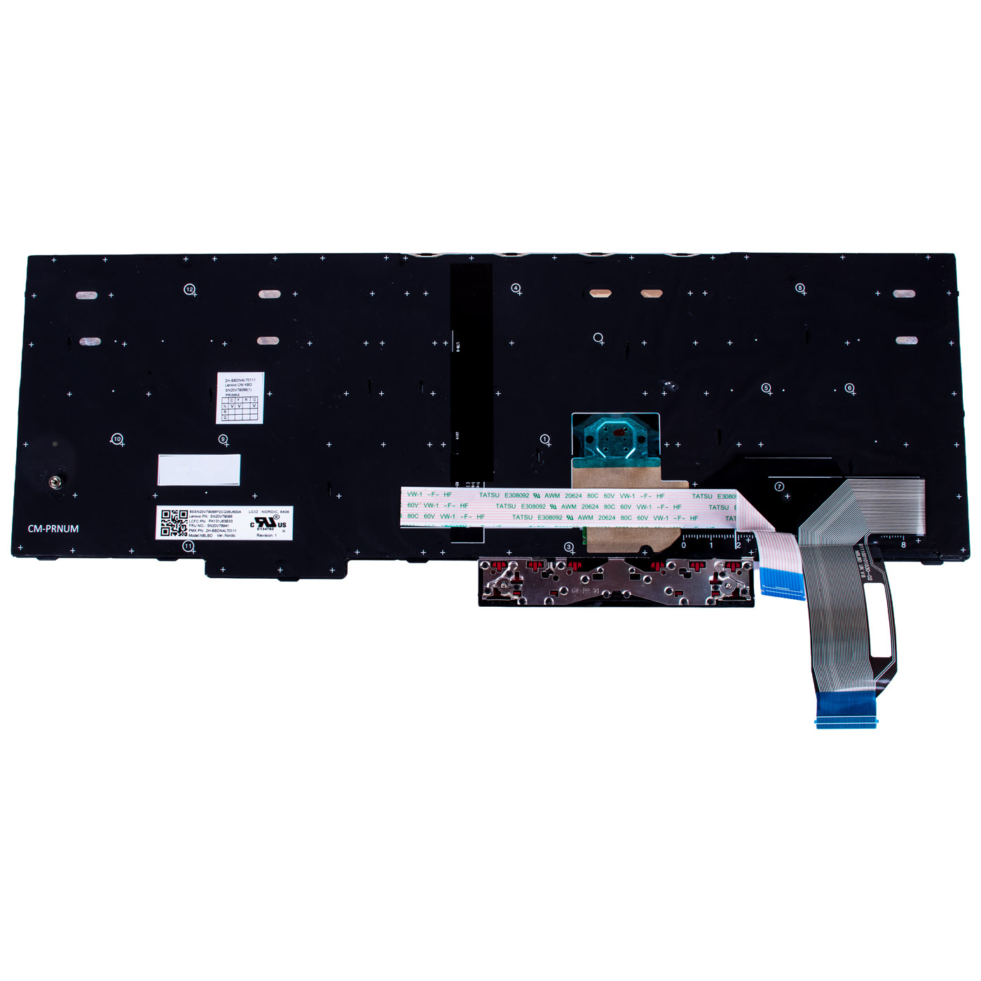 Klawiatura Lenovo ThinkPad T15 P15s backlit