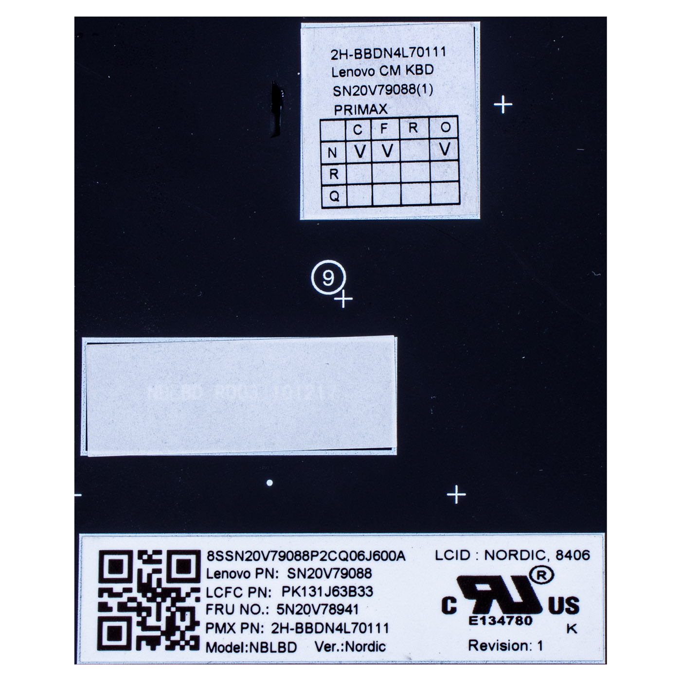 Klawiatura Lenovo ThinkPad T15 P15s backlit