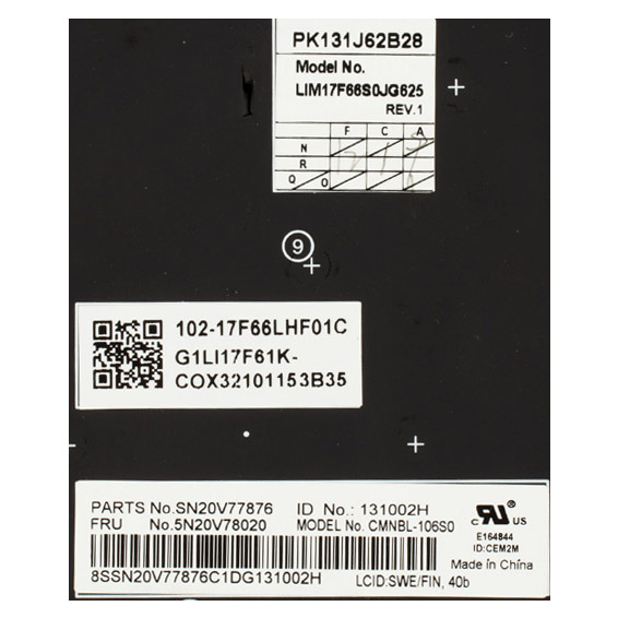 Klawiatura Lenovo ThinkPad T15 P15s backlit