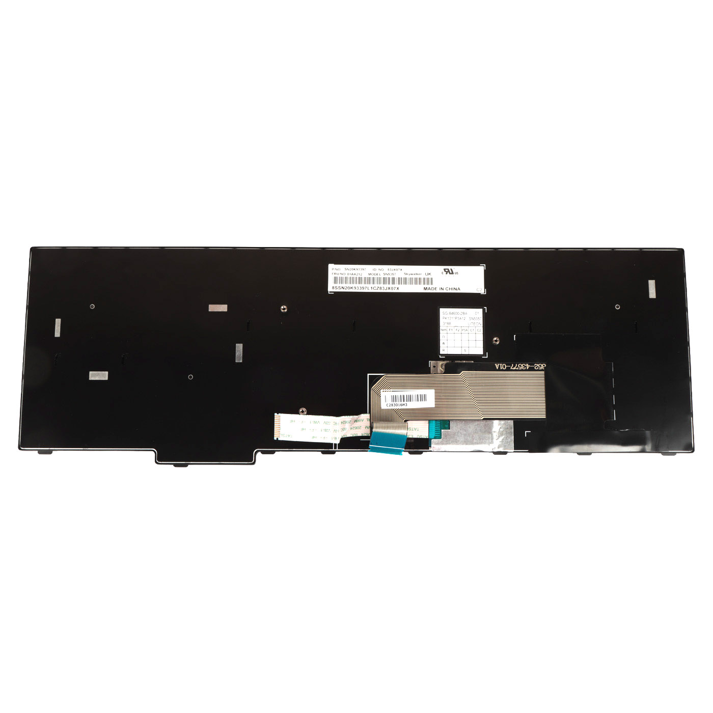 Klawiatura Lenovo ThinkPad E570 E575 UK Skywalker