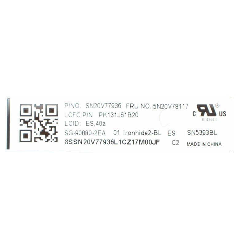 Klawiatura Lenovo ThinkPad T15 P15s podświetlana