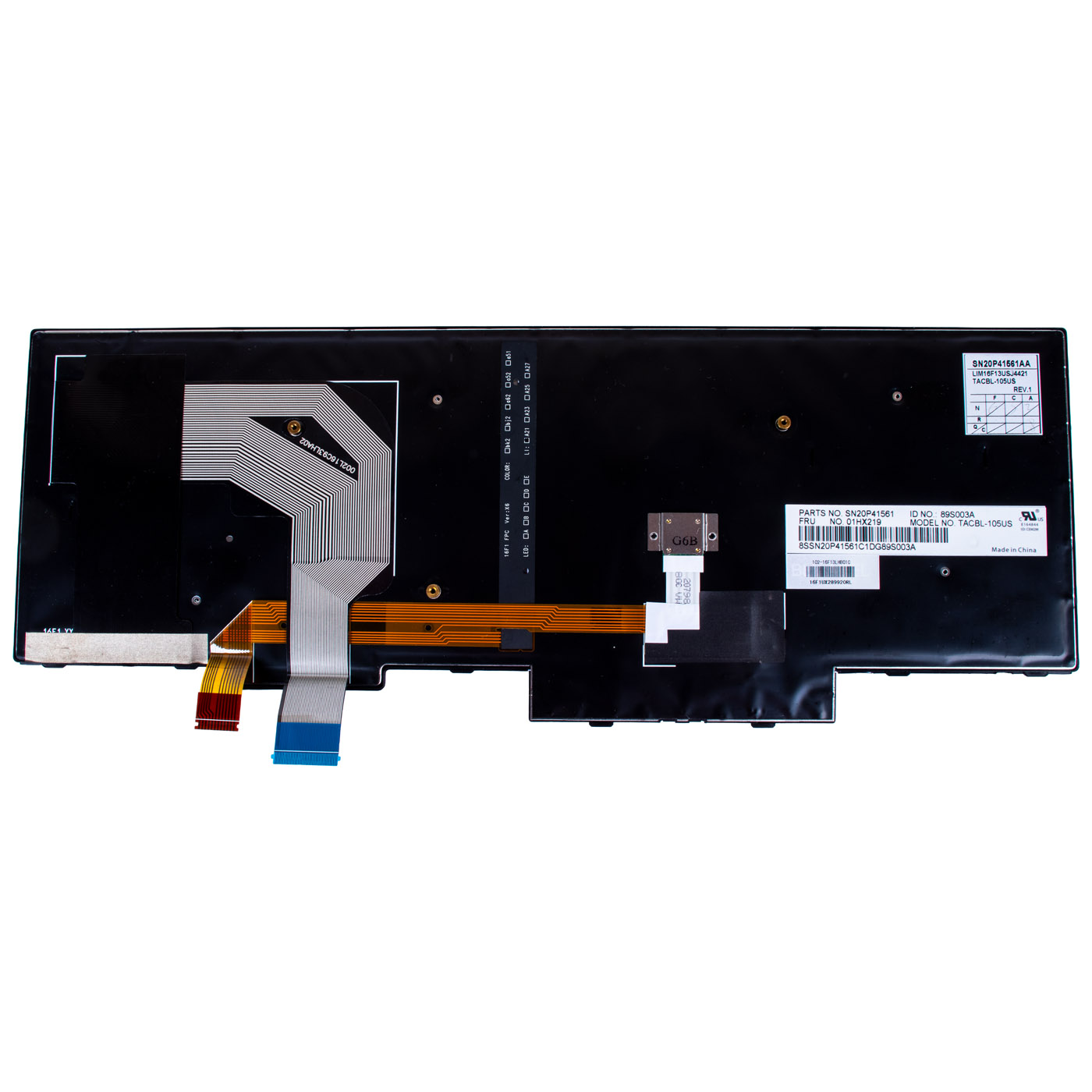 Klawiatura PL Lenovo ThinkPad T570 T580 P51s P52s