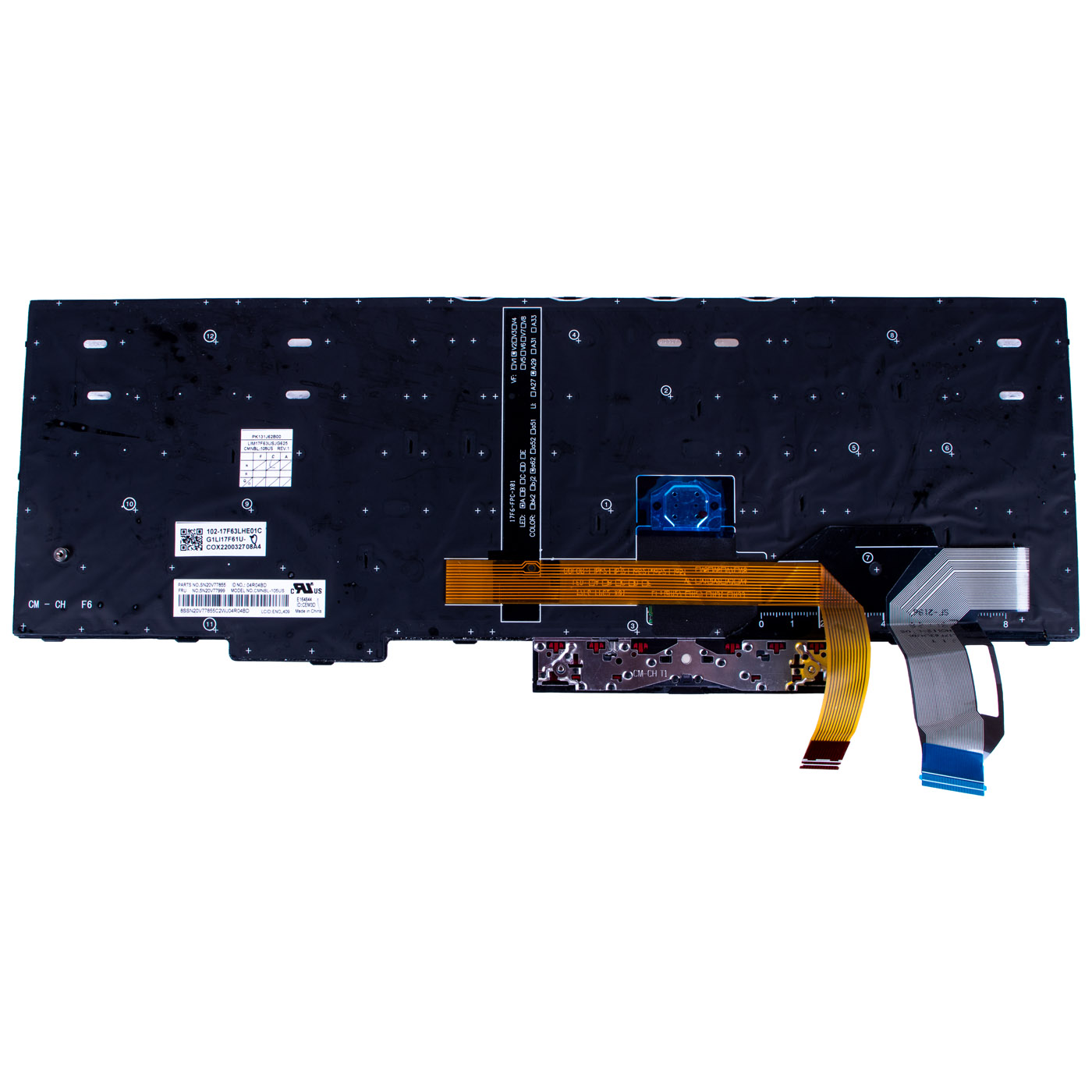 Klawiatura podświetlana PL Lenovo ThinkPad T15 P15s