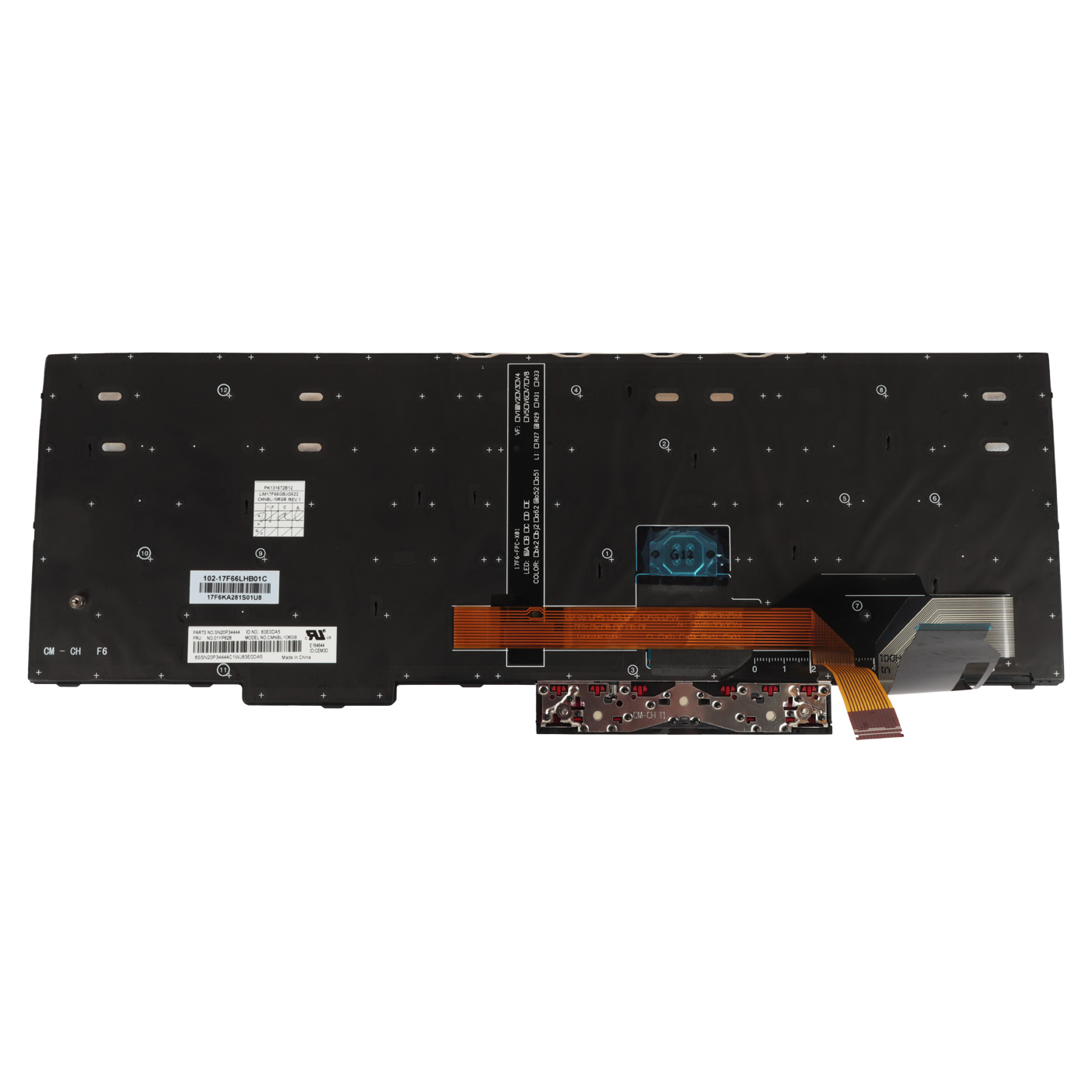 Klawiatura qwerty Lenovo ThinkPad P72 P73 P52 P53 T590
