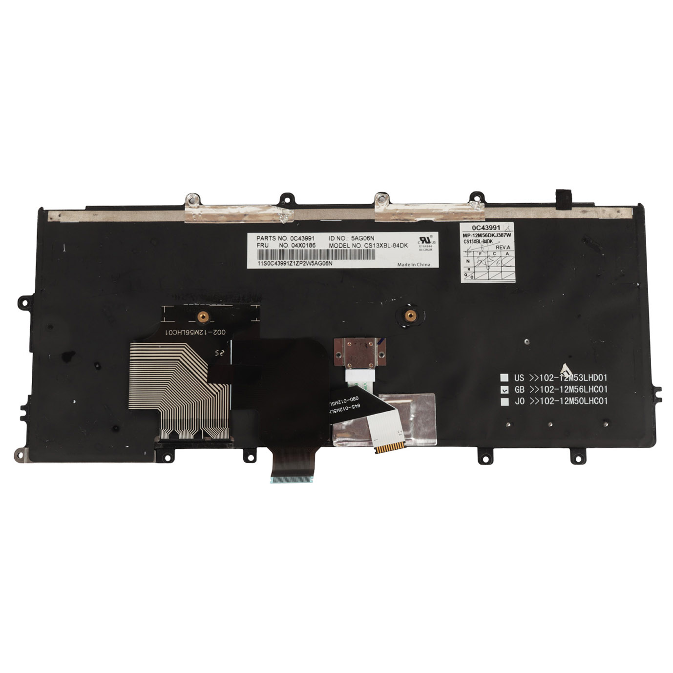 Klawiatura qwerty Lenovo ThinkPad X240 X250 X260