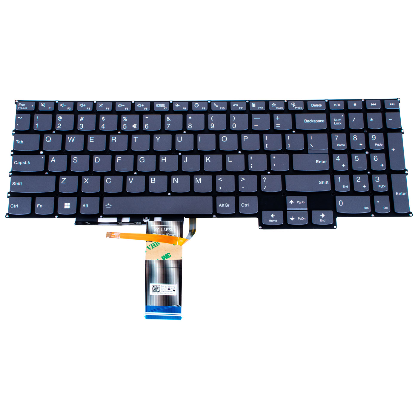 Klawiatura qwerty Lenovo ThinkBook 16p 2 3 gen