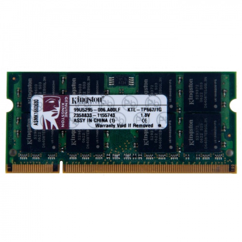 Kość RAM 1 GB SODIMM PC2 6400S DDR2 KINGSTON