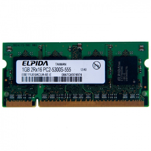 Kość RAM 1 GB SODIMM PC2 5300S DDR2 ELPIDA