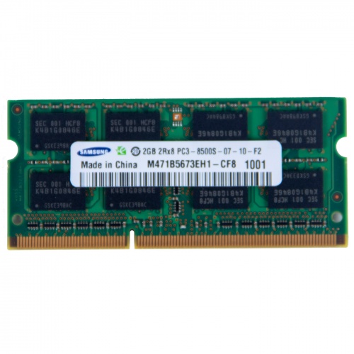 Kość RAM 2 GB SODIMM DDR3 8500s SAMSUNG