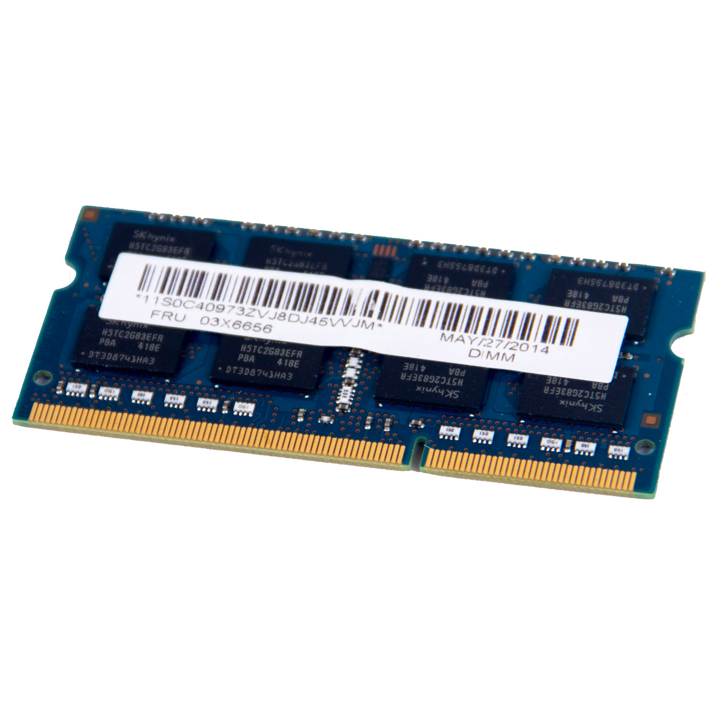 fossil Vague cheat Kość pamięci RAM 4 GB ddr3 12800 hynix, FRU: 03X6656