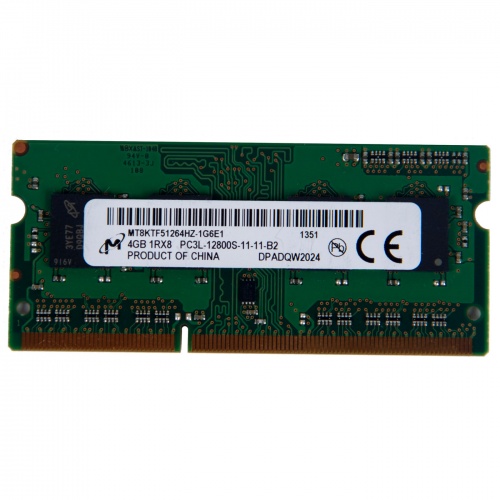 Kość RAM 4 GB SODIMM DDR3 2Rx8 PC3L 12800s 