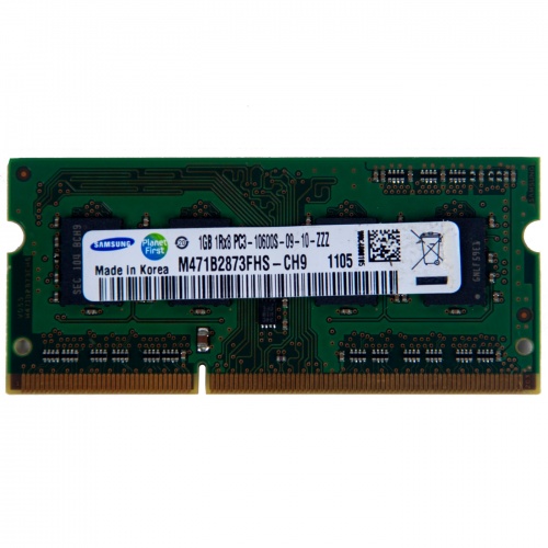 Kość RAM 1 GB SODIMM DDR3 10600s SAMSUNG