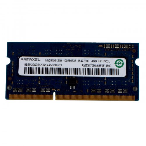 Kość RAM 4 GB SODIMM DDR3 12800s RAMAXEL