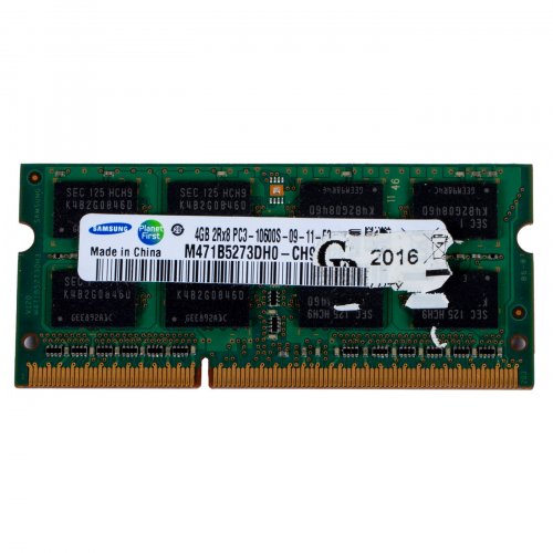 Kość RAM 4 GB SODIMM DDR3 10600s SAMSUNG
