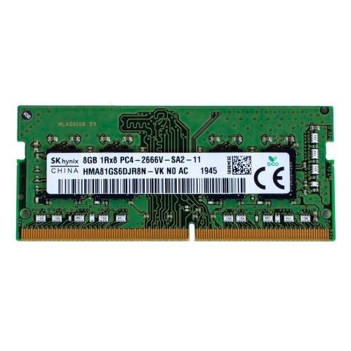 Kość RAM 8 GB SODIMM DDR4 1Rx8 PC4 2666v