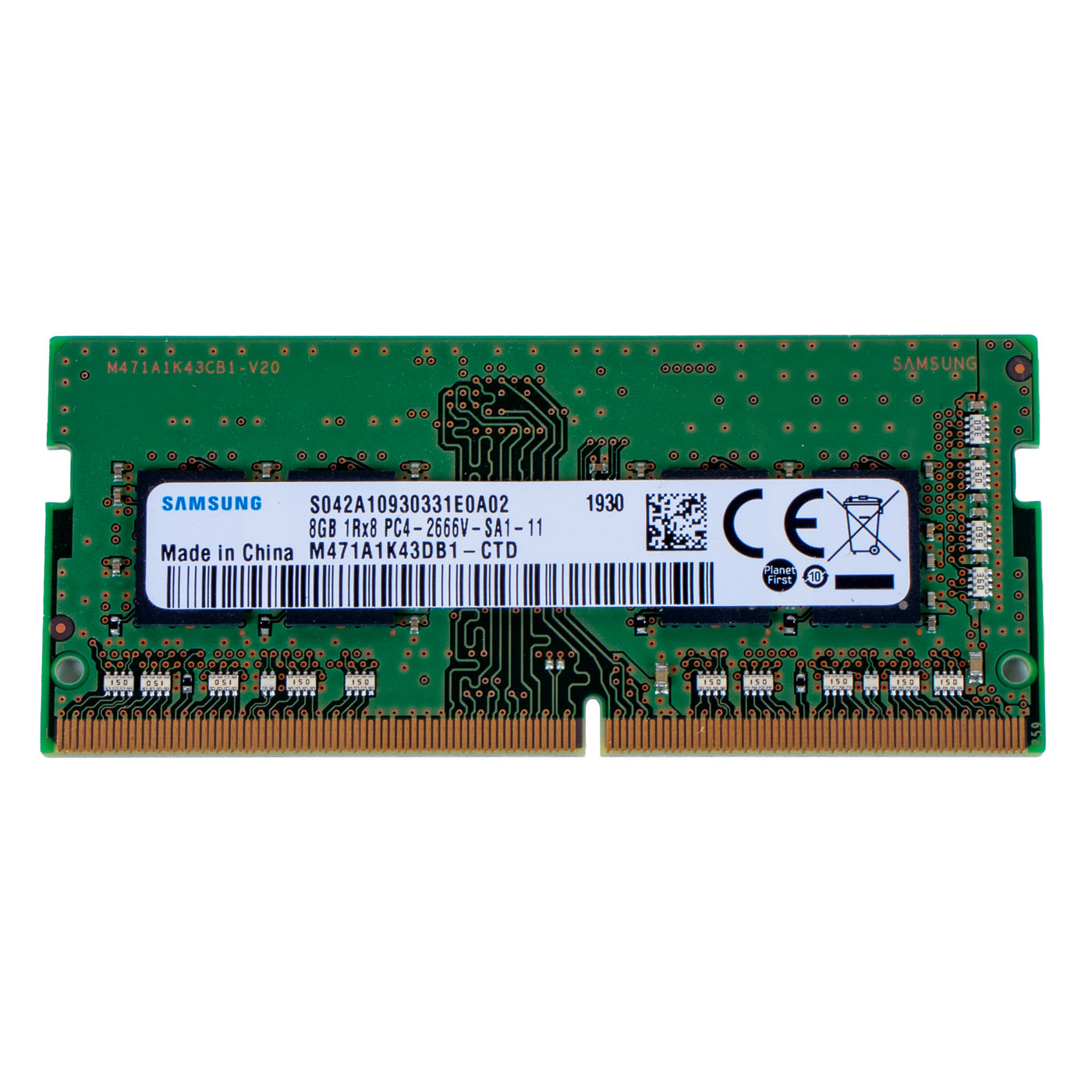 Kość RAM 8 GB SODIMM DDR4 1Rx8 PC4 2666V