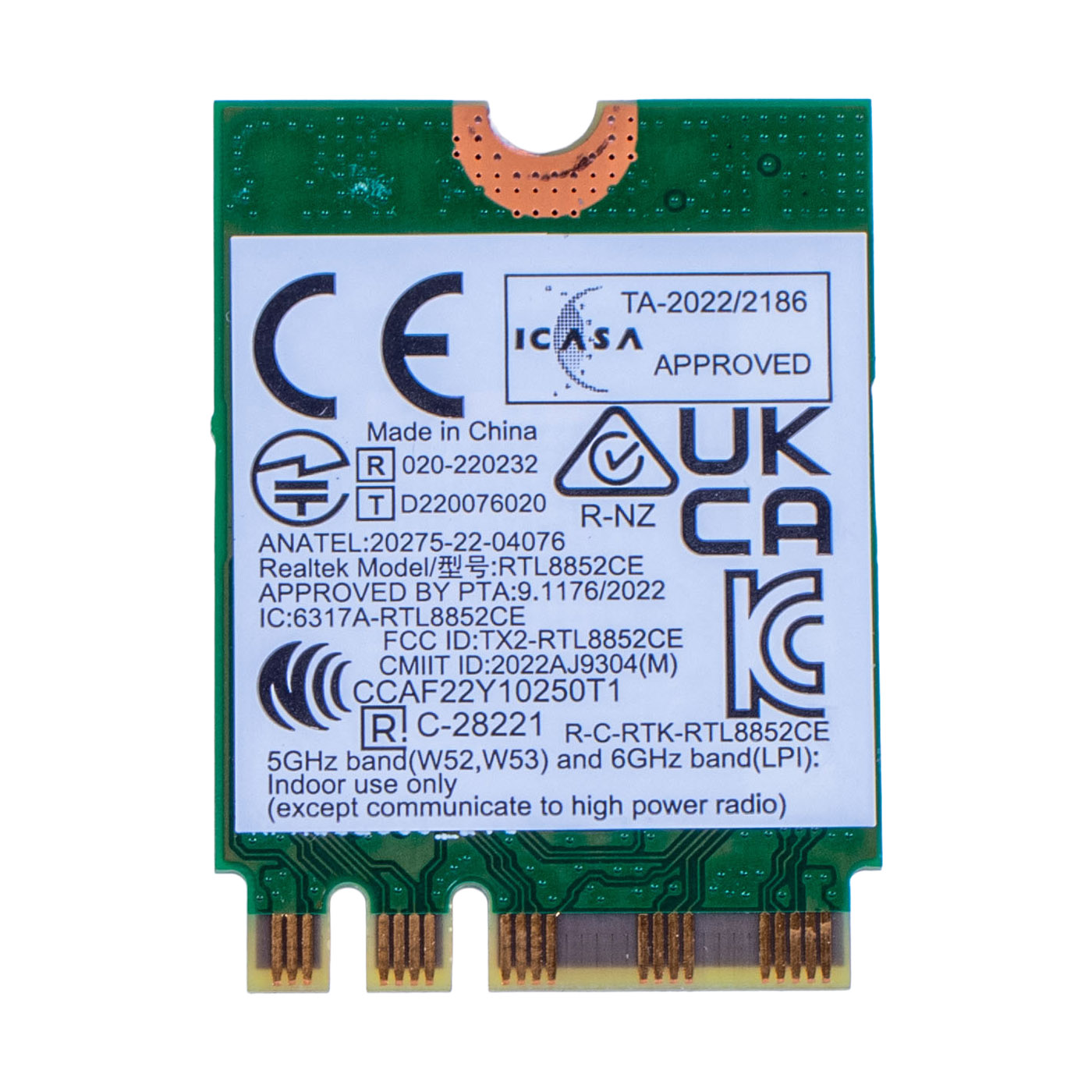 Moduł WiFi 8852CE Lenovo E16 E14