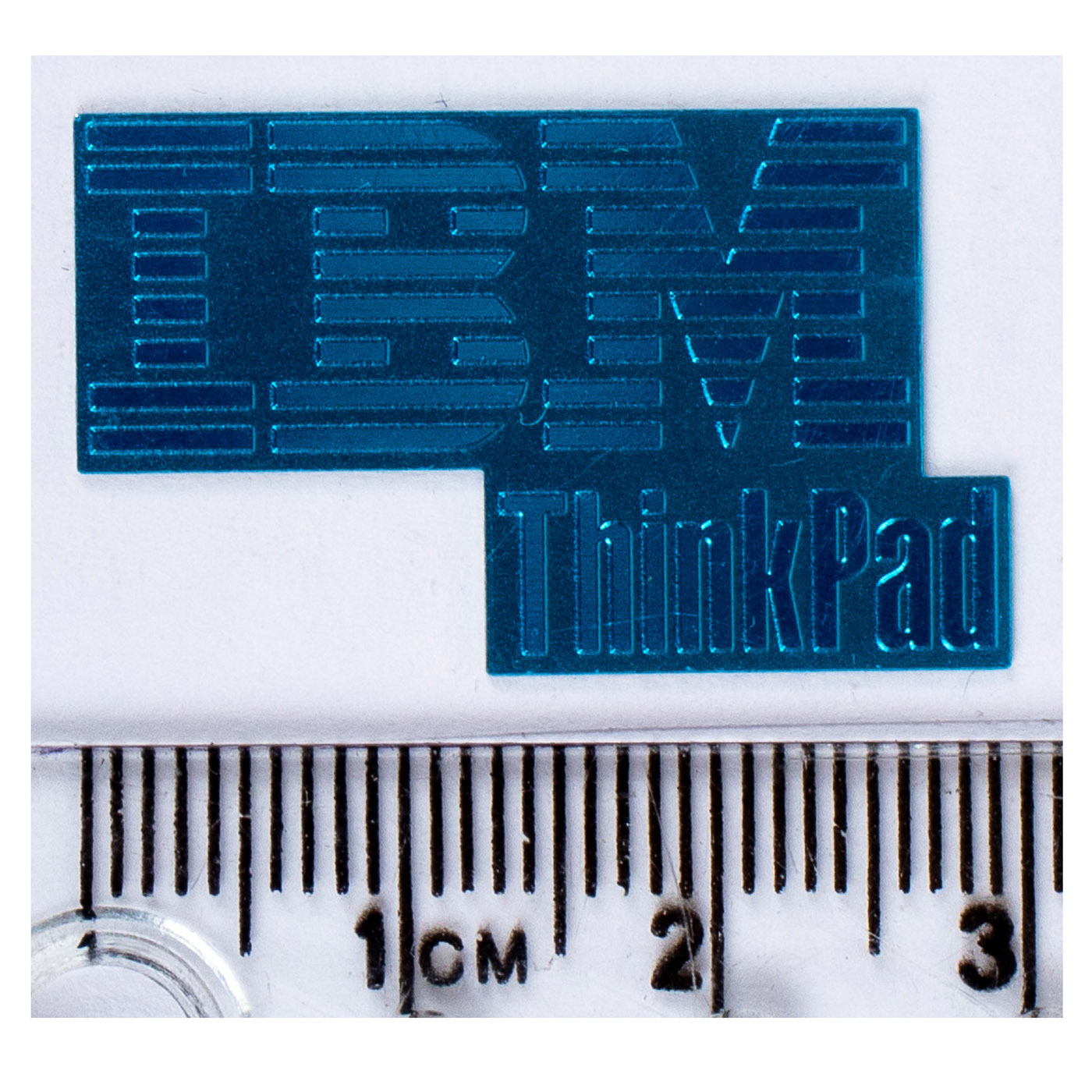 Naklejka IBM ThinkPad blue 18 x 30 mm