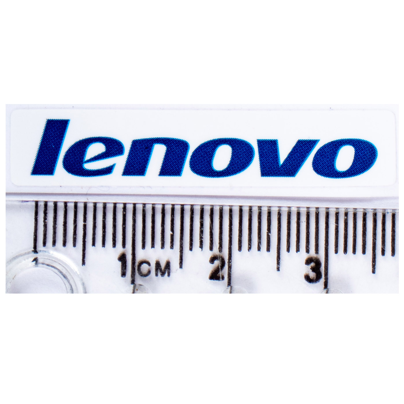Naklejka Lenovo blue 6 x 36 mm