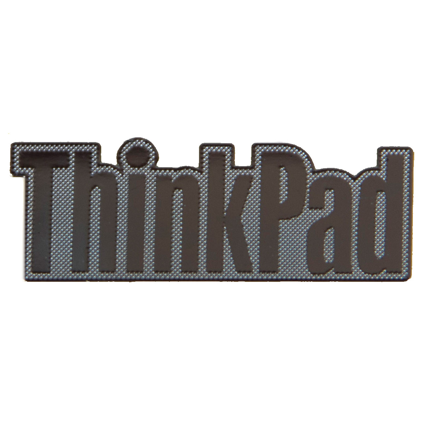 Naklejka logotyp Lenovo ThinkPad silver 31 x 11 mm