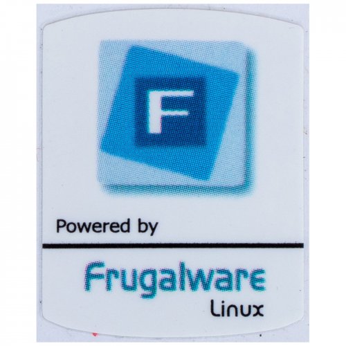 Naklejka Powered by Frugalware Linux 19 x 24 mm
