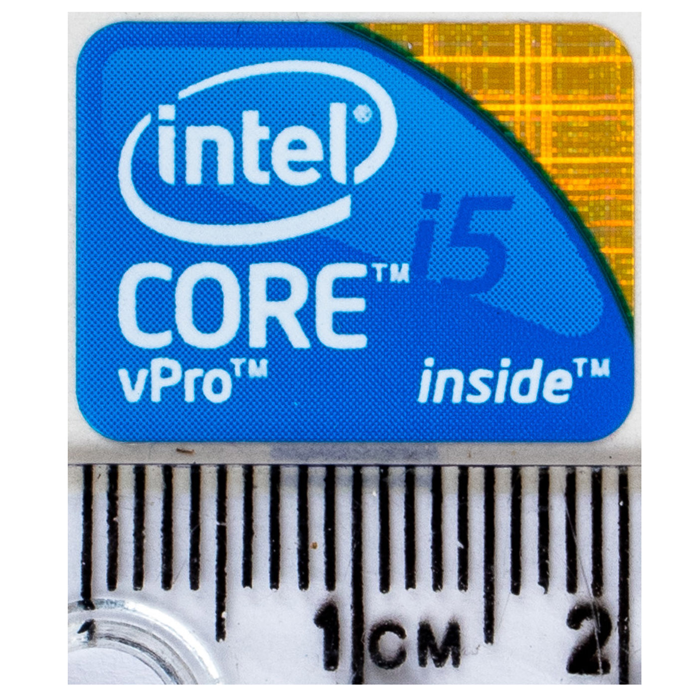 Naklejka Intel Core I5 Vpro 16 X 21 Mm 7088