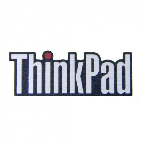 Naklejka z logotypem Lenovo ThinkPad 27 x 9 mm