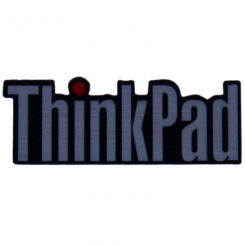 Naklejka z logotypem Lenovo ThinkPad 40 x 15 mm