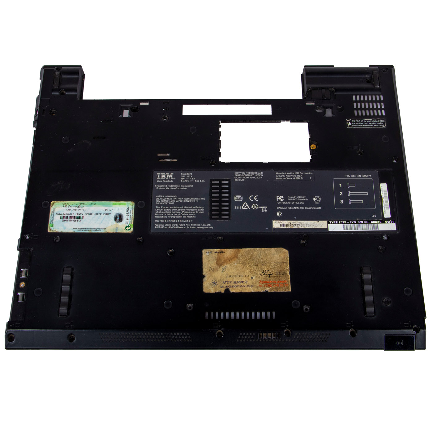 Obudowa dolna Lenovo IBM ThinkPad T40 T41 T42 T43 15 13R2327