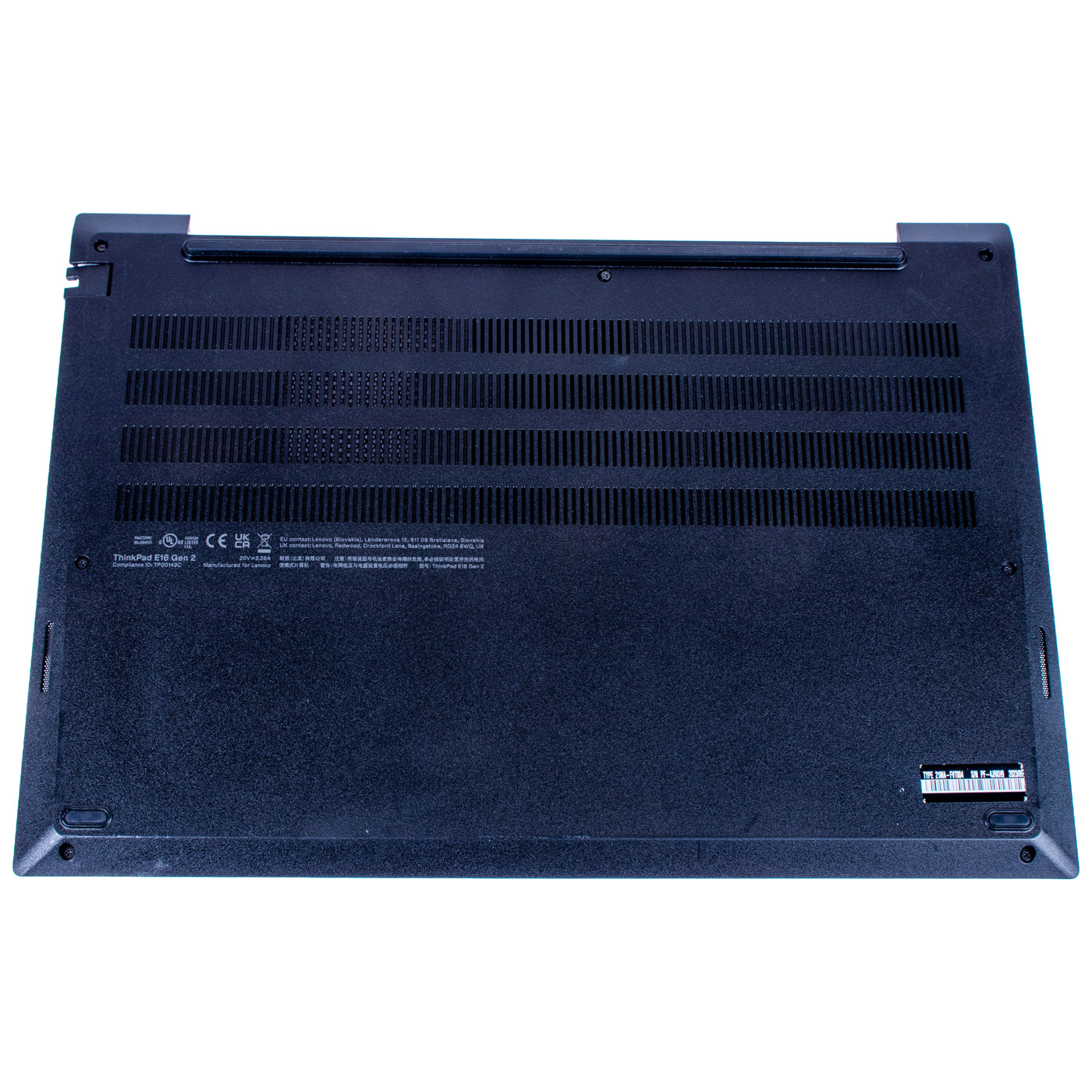 Obudowa dolna Lenovo ThinkPad E16 czarna PL 2 gen