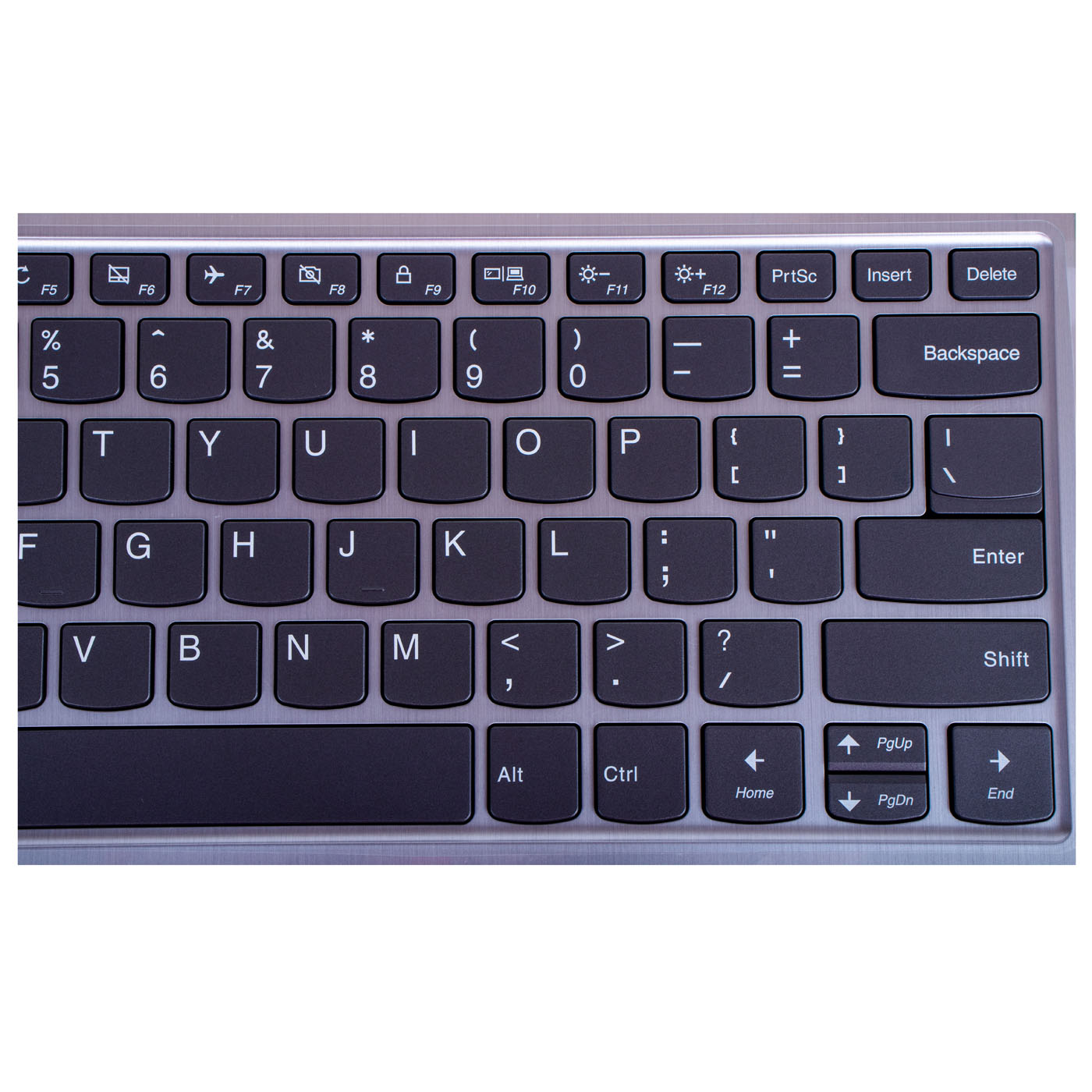 Palmrest klawiatura Lenovo Flex 6 Yoga 530 14 srebrny czytnik