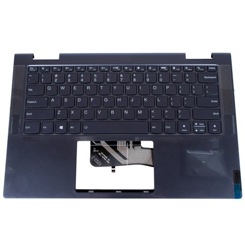 Palmrest klawiatura Lenovo Yoga 7 14 ITL05 srebrna SG