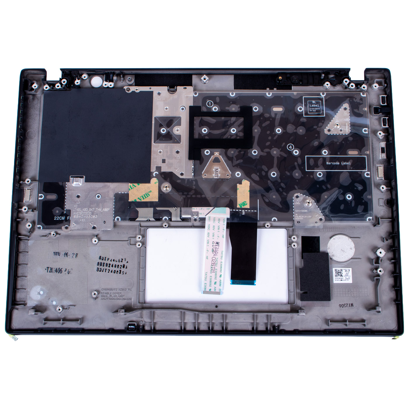 Palmrest klawiatura Lenovo ThinkPad T14s WLAN 3 4 generacja