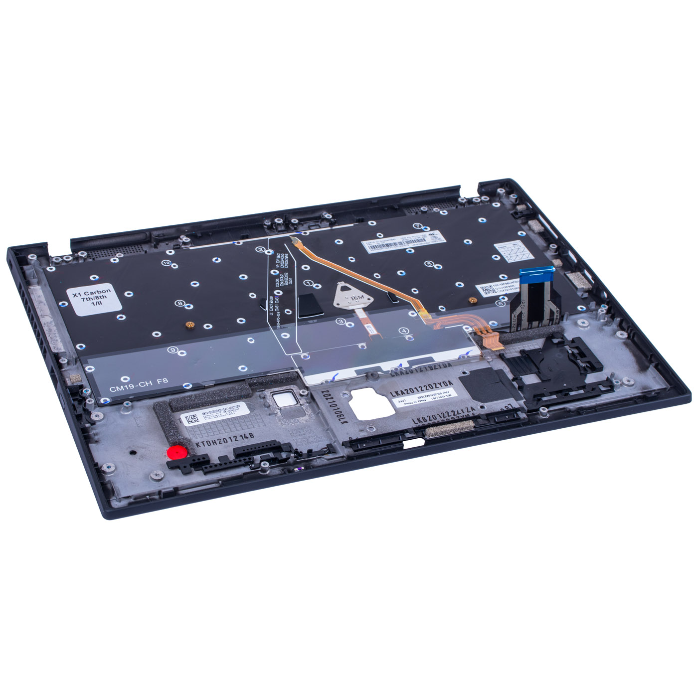 Palmrest klawiatura Lenovo ThinkPad X1 Carbon 7 8 2020 WLAN