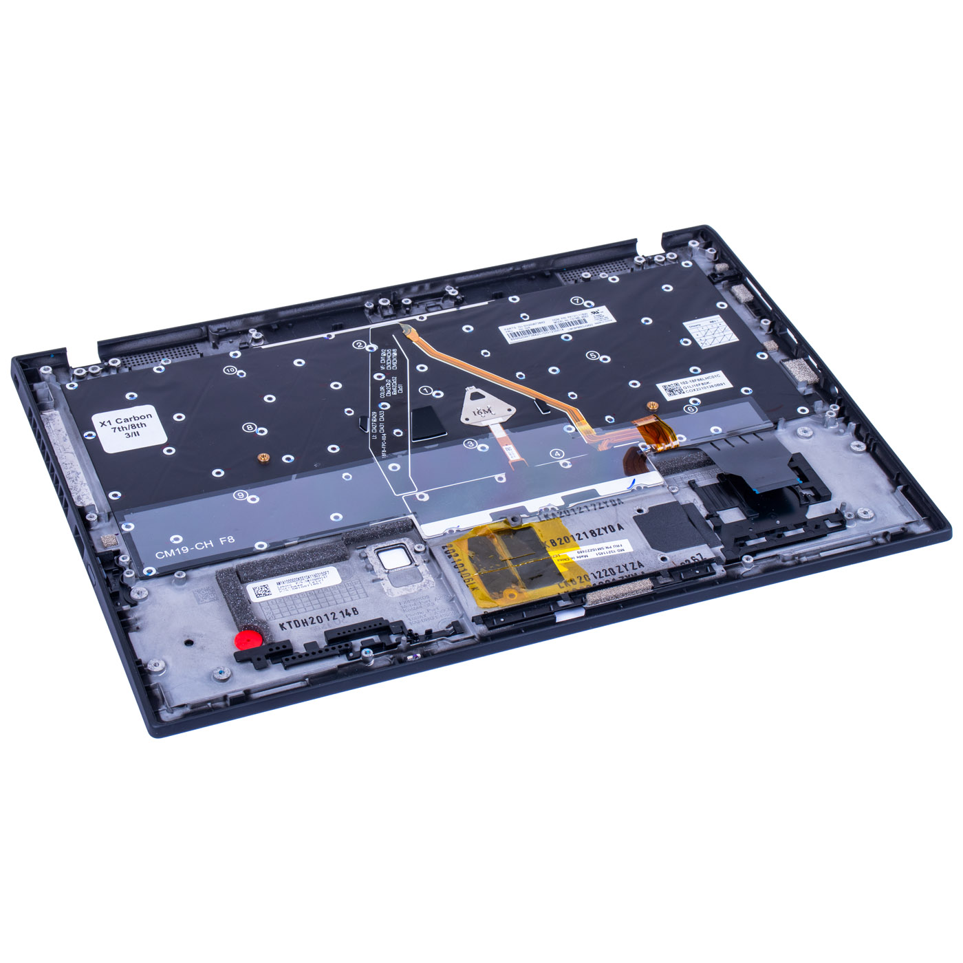 Palmrest klawiatura Lenovo ThinkPad X1 Carbon 7 8 2019 2020 WLAN ESP