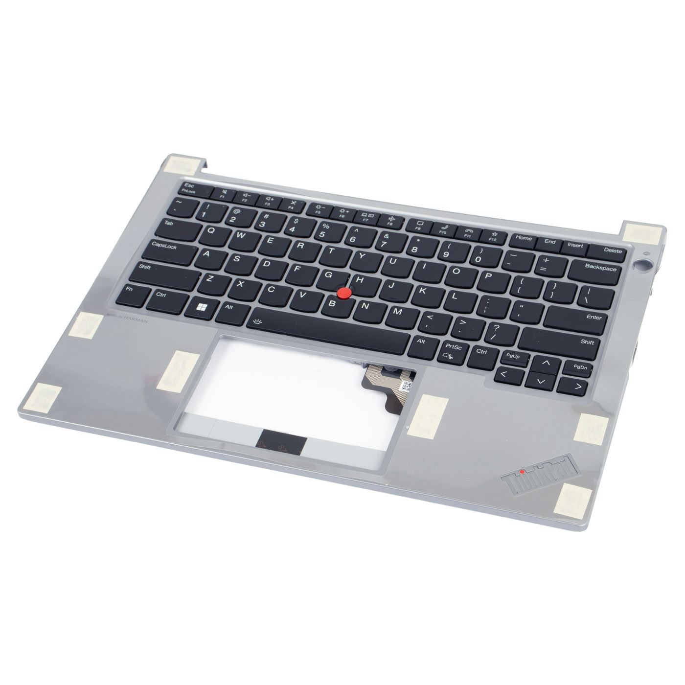 Palmrest klawiatura Lenovo ThinkPad E14 6 gen srebrny