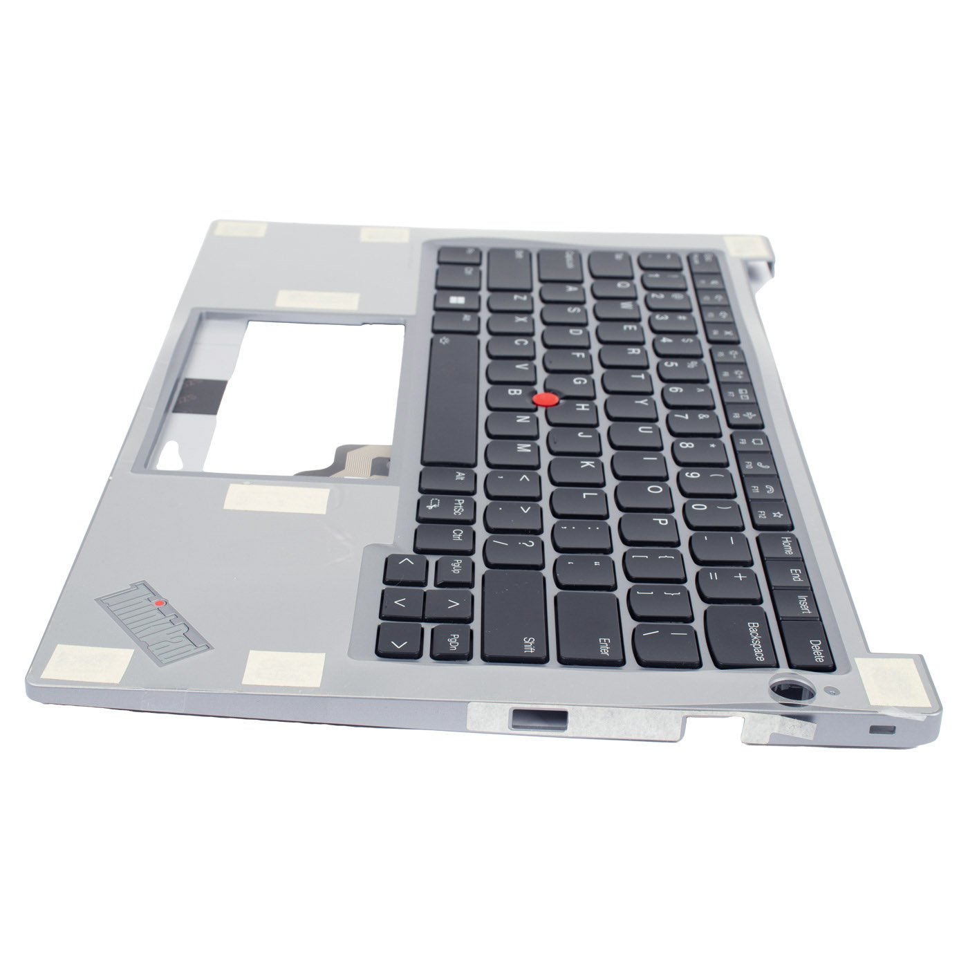 Palmrest klawiatura Lenovo ThinkPad E14 6 gen srebrny