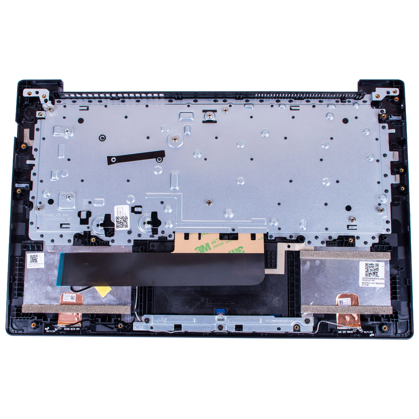 Palmrest klawiatura Lenovo IdeaPad V14 AMN 4 gen szara