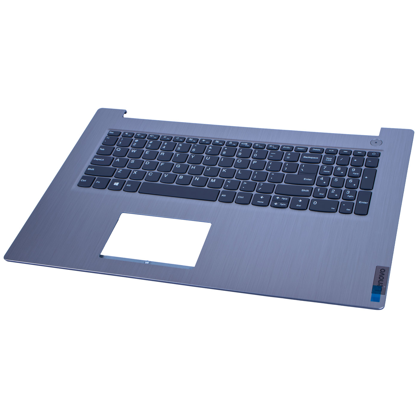 Palmrest klawiatura Lenovo IdeaPad 3 17 srebrny