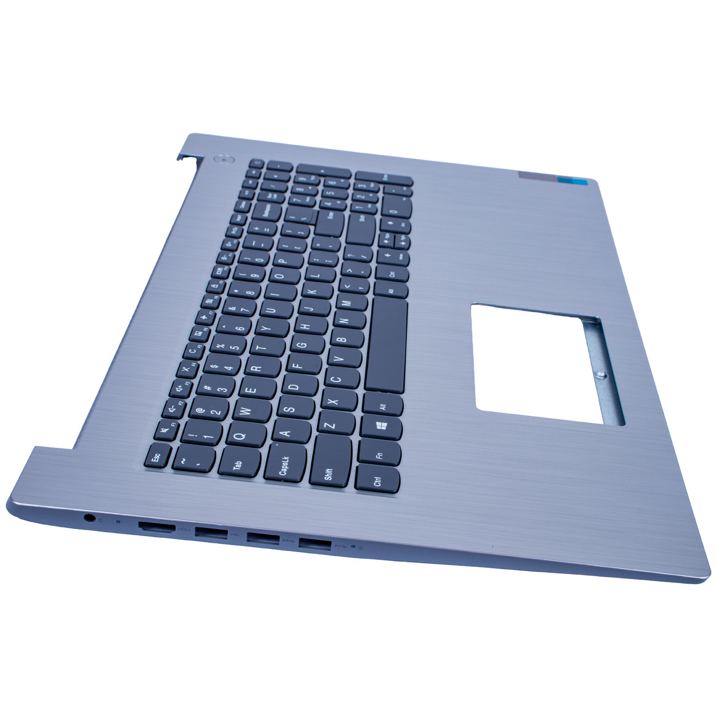 Palmrest klawiatura Lenovo IdeaPad 3 17 srebrny