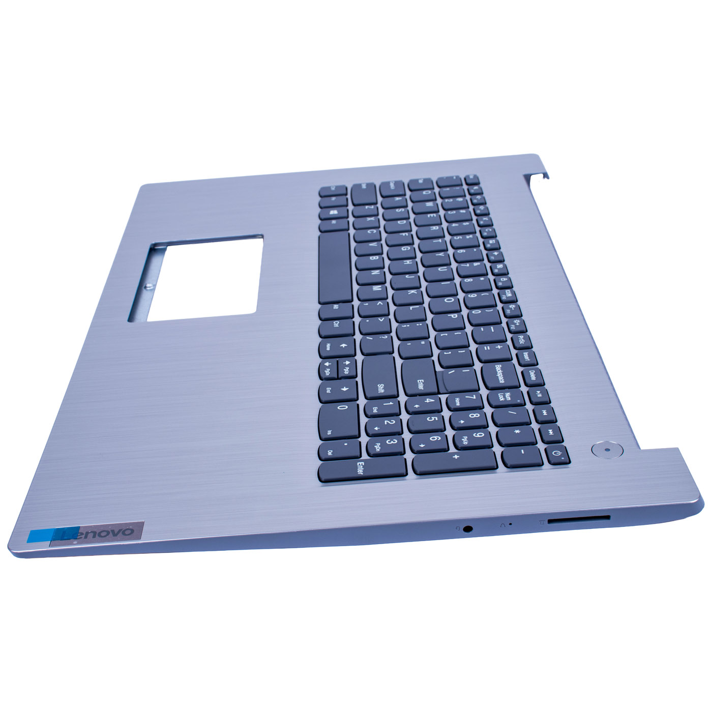 Palmrest klawiatura Lenovo IdeaPad 3 17 srebrny