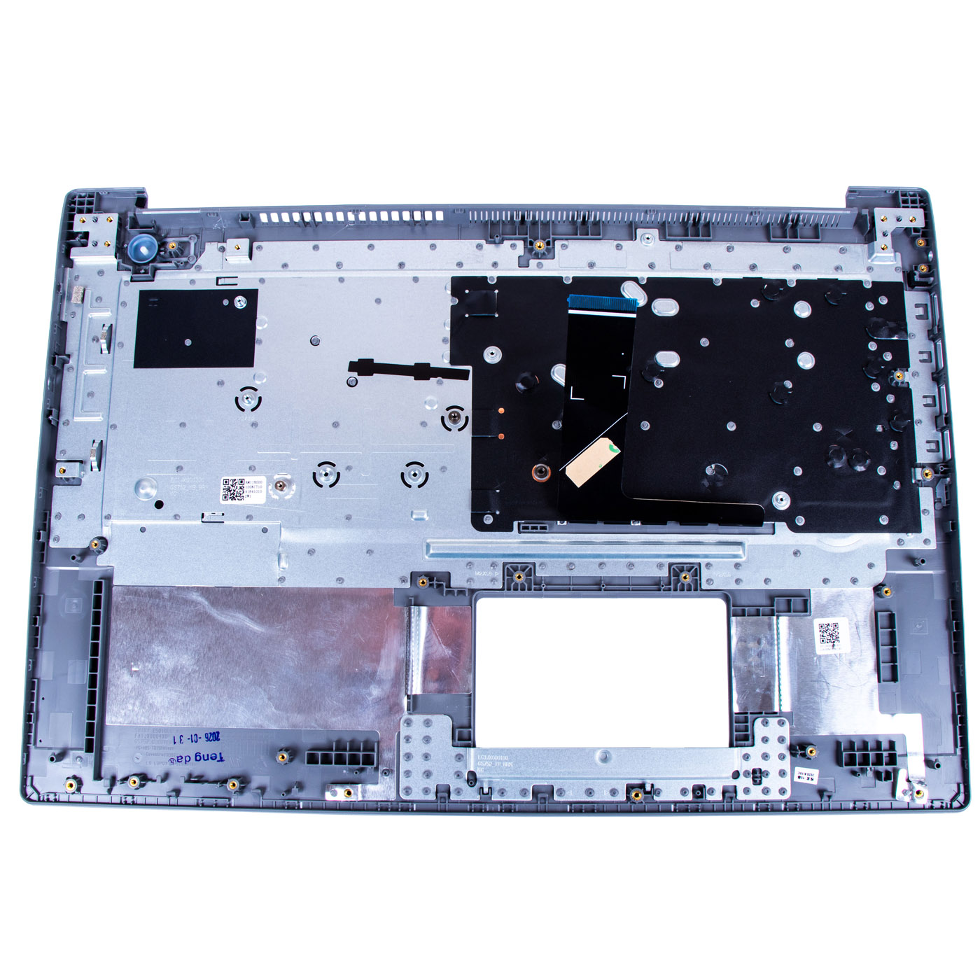 Palmrest klawiatura Lenovo IdeaPad 3 17 srebrny