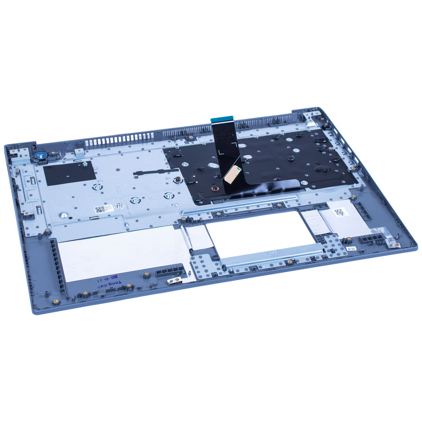 Palmrest klawiatura Lenovo IdeaPad 3 17 srebrny