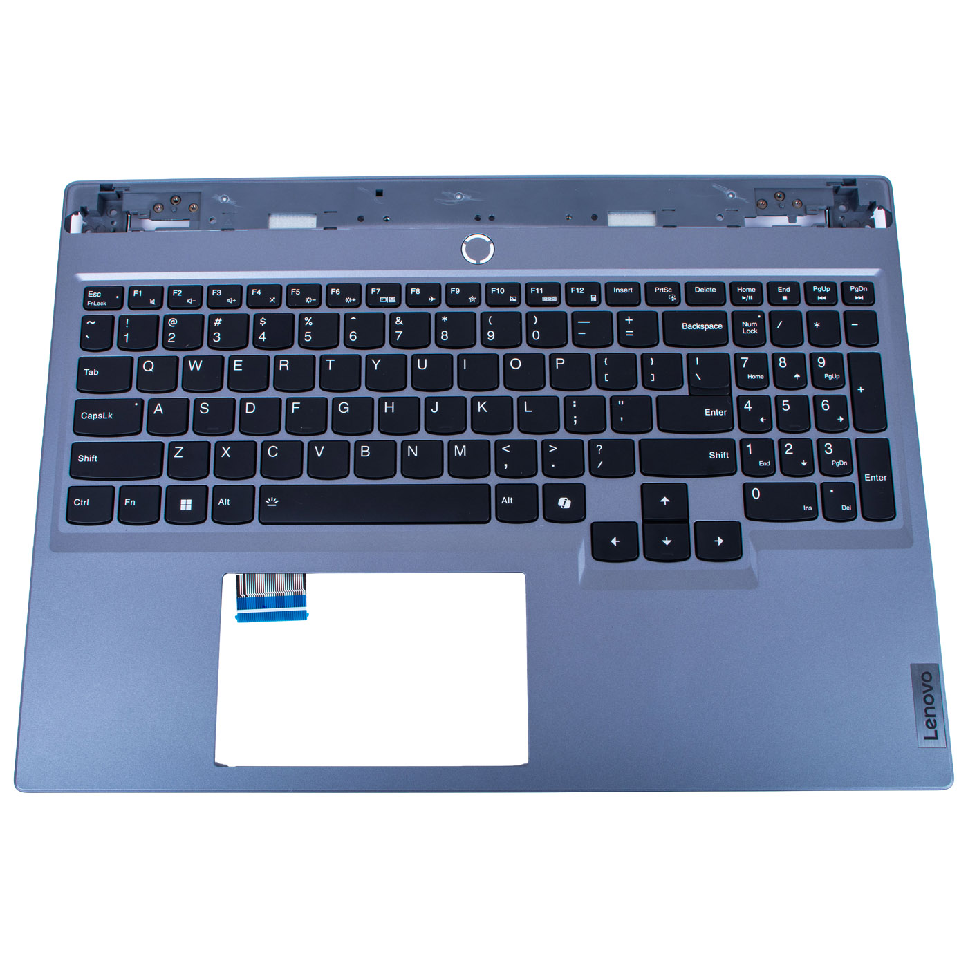 Palmrest klawiatura Lenovo Legion 5 16 IRX9 srebrny